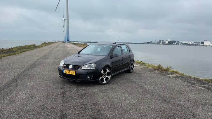Volkswagen Golf 2.0 GTI 147KW 5D 2005 Zwart nieuwe APK, Auto's, Volkswagen, Particulier, Golf, Benzine, D, Hatchback, Handgeschakeld