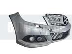 Bumper Mercedes C-Klasse W204 204 FACELIFT 11-14 A2048805547, Gebruikt, Voor, 6 maanden garantie, Ophalen of Verzenden