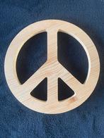 IBIZA style peace teken van massief hout, als decoratie, Ophalen, Zo goed als nieuw