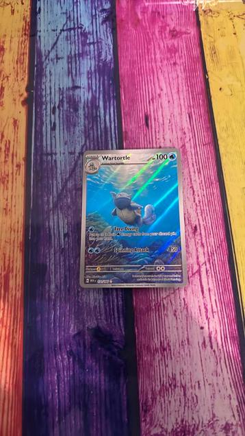 Wartortle 171/165 scarlet en violet 151 beschikbaar voor biedingen