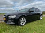 Audi A4 S-Line Avant 1.8TFSI 170PK 2012 Zwart, Voorwielaandrijving, Euro 5, Zwart, 4 cilinders