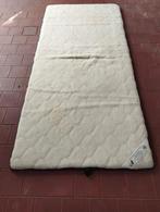 Merino Wollen matras deken, Huis en Inrichting, Slaapkamer | Beddengoed, Ophalen, Gebruikt, Eenpersoons, Wit