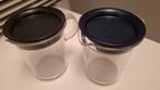 2 kannetjes, Huis en Inrichting, Keuken | Tupperware, Ophalen of Verzenden, Zo goed als nieuw
