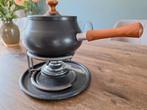 Fonduepan Apollo, Witgoed en Apparatuur, Fonduesets, Ophalen of Verzenden, Gebruikt, Brander, Fonduepan