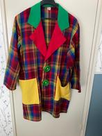 Lange clownsjas mt 56 CARNAVAL, Kleding | Dames, Carnavalskleding en Feestkleding, Carnaval, Maat 46/48 (XL) of groter, Ophalen of Verzenden