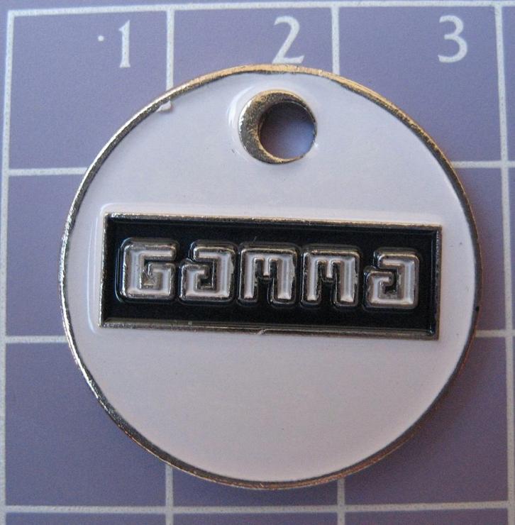 Winkelwagenmunt Gamma., Verzamelen, Winkelwagenmuntjes, Ophalen of Verzenden