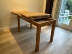 Massief Eiken houten tafel 180-140 x 80, Huis en Inrichting, Tafels | Eettafels, 50 tot 100 cm, 150 tot 200 cm, Gebruikt, Rechthoekig