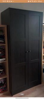 IKEA Kledingkast met 2 deuren, zwartbruin, 79x176cm, Huis en Inrichting, 50 tot 100 cm, 150 tot 200 cm, 50 tot 75 cm, Zo goed als nieuw