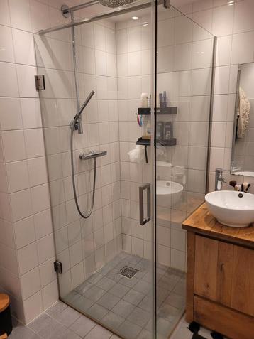 Glazen douche scherm  beschikbaar voor biedingen