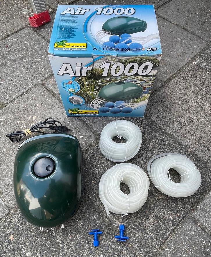 Ubbink vijver Luchtpomp AIR 1000 set compleet, Tuin en Terras, Vijver-toebehoren, Nieuw, Ophalen of Verzenden