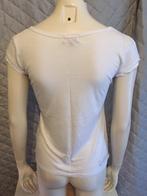 Goddish wit shirt vrouw maat S (2b28), Tweedehands verkoop, Wit, Ophalen of Verzenden, Korte mouw
