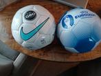 Twee voetballen - Nike & Euro 2024, Sport en Fitness, Voetbal, Ophalen, Gebruikt, Bal