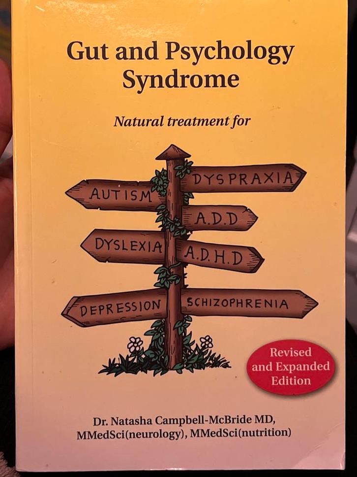 Gut and Psychology Syndrome Boek, Boeken, Gezondheid, Dieet en Voeding, Gelezen, Gezondheid en Conditie, Ophalen of Verzenden