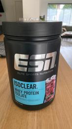 ESN isoclear whey protei isolate poeder blueberry 908 gram, Sport en Fitness, Ophalen of Verzenden, Nieuw, Poeder of Drank