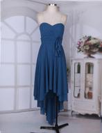 Blauwe gala jurk feest bruids jurkje dames vrouwen galajurk, Kleding | Dames, Gelegenheidskleding, Verzenden, Nieuw, Blauw, Galajurk