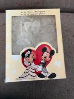 Champagneglazen, Ophalen of Verzenden, Mickey Mouse, Zo goed als nieuw, Servies