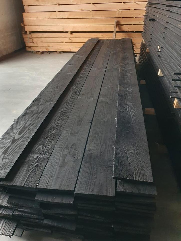 Te koop zwarte potdeksel planken vlotdelen schaaldelen enz, Tuin en Terras, Palen, Balken en Planken, Nieuw, Planken, 250 cm of meer