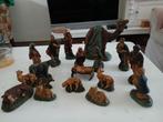 Vintage barok kerststal beelden, Diversen, Kerst, Ophalen of Verzenden, Zo goed als nieuw