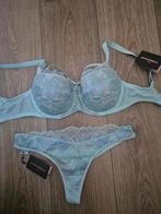 Marlies Dekkers Lingeriesetje Nieuw Bh 70D string maat M, Marlies Dekkers, Ophalen of Verzenden, Blauw, Setje