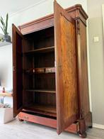 Antieke linnenkast - Biedermeier stijl, Antiek en Kunst, Ophalen of Verzenden