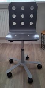 kinder bureaustoel Ikea, Huis en Inrichting, Bureaustoelen, Ophalen, Gebruikt, Grijs, Bureaustoel