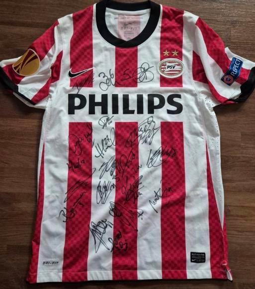 PSV Goede Doelen Veiling, Sport en Fitness, Voetbal, Zo goed als nieuw, Shirt, Maat XL, Ophalen of Verzenden