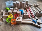Cascade marble run, Playtive, houten blokjes, Ophalen