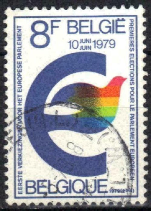 Belgie 1979 - Yvert 1919/OBP 1924 - Verkiezingen Europa (ST), Postzegels en Munten, Postzegels | Europa | België, Gestempeld, Verzenden