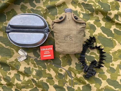 Lot WO2, Verzamelen, Militaria | Tweede Wereldoorlog, Landmacht, Amerika, Ophalen of Verzenden