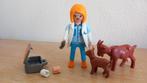Playmobil dierenarts met geitjes, Ophalen of Verzenden, Zo goed als nieuw