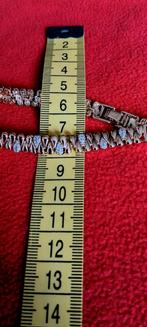 Gouden armband 18 k  rose goud, Ophalen of Verzenden, Zo goed als nieuw, Goud