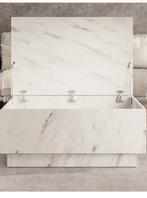 Micha Salontafel Meubella - Nieuw in doos, Ophalen, Kunststof, 100 tot 150 cm, Nieuw