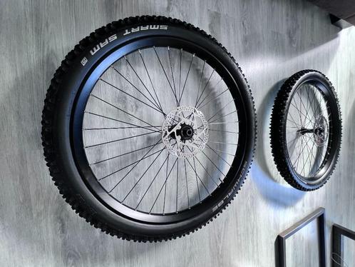 SHIMANO DEORE WIELEN INCL. 12 SP CASSETTE + SCHWALBE BANDEN!, Fietsen en Brommers, Fietsonderdelen, Zo goed als nieuw, Mountainbike