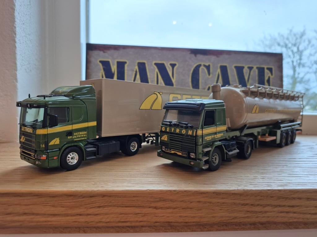 Tekno Scania Getron Modelauto, Ophalen of Verzenden, Gebruikt, Auto, Overige merken