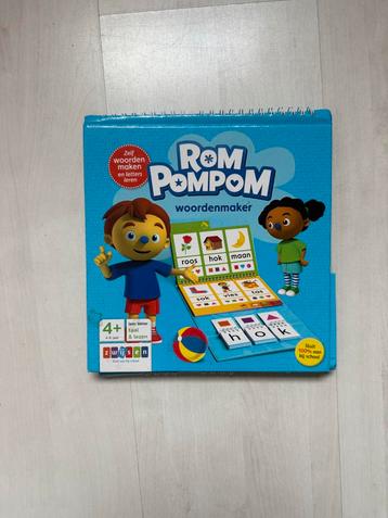 Rom Pom Pom Woordenmaker - Leerzaam Speelgoed beschikbaar voor biedingen