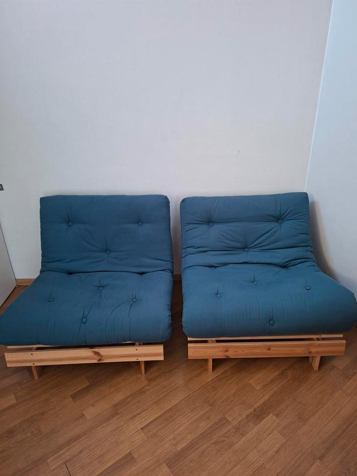 2x Karup Roots Nature Slaapfauteuil, Huis en Inrichting, Slaapkamer | Slaapbanken, Ophalen