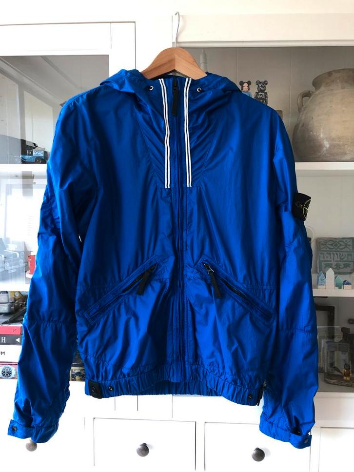 Nieuw Stone Island Jas Jack Blauw Maat M 100% Origineel, Kleding | Heren, Jassen | Zomer, Nieuw, Maat 48/50 (M), Blauw, Ophalen of Verzenden