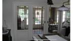 Kamer en suite glas in lood wand/ deuren in goede staat, Ophalen, 80 tot 100 cm, Binnendeur, Glas