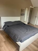 Ikea malm wit bed 160x200 cm, Huis en Inrichting, Slaapkamer | Bedden, Ophalen, Overige materialen, Wit, Tweepersoons