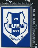 Sticker: VV Helpman - Groningen, Ophalen of Verzenden, Zo goed als nieuw, Sport