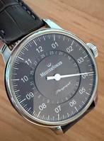 Meistersinger Perigraph AM1007, Sieraden, Tassen en Uiterlijk, Horloges | Heren, Overige merken, Leer, Staal, Polshorloge