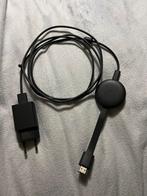 Google Chromecast - Zwart, Audio, Tv en Foto, Mediaspelers, Ophalen of Verzenden, Zo goed als nieuw, HDMI, Zonder harde schijf