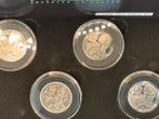 4 x 0,5 Oz zilveren munten uit 2023 Alian Set Ghana., Ophalen of Verzenden, Overige landen, Setje, Zilver
