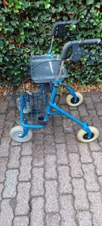 rollator blauw, Ophalen, Gebruikt