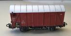 MäRKLIN H0 4506 GOEDERENWAGEN bruin met SLUITLICHTEN, Hobby en Vrije tijd, Modeltreinen | H0, Wisselstroom, Gebruikt, Wagon, Ophalen of Verzenden