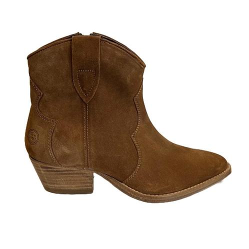 Label DOT maat 38 lerenlaars/rits suede - gratis verzenden, Kleding | Dames, Schoenen, Nieuw, Lage of Enkellaarzen, Bruin, Verzenden