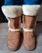 Warme laarzen, Kleding | Dames, Schoenen, Ophalen of Verzenden, Gedragen, Bruin, Hoge laarzen