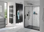 Douchewand schuifdeur mat zwart Nieuw in doos, Ophalen, Nieuw, Douche