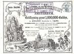 GELDLEENING GROOT 1,000,000 GULDEN AMSTERDAM 1869, Verzenden, 250 gulden