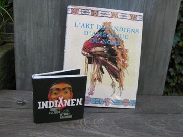 2 KUNSTBOEKEN INDIANEN NOORD-AMERIKA beschikbaar voor biedingen